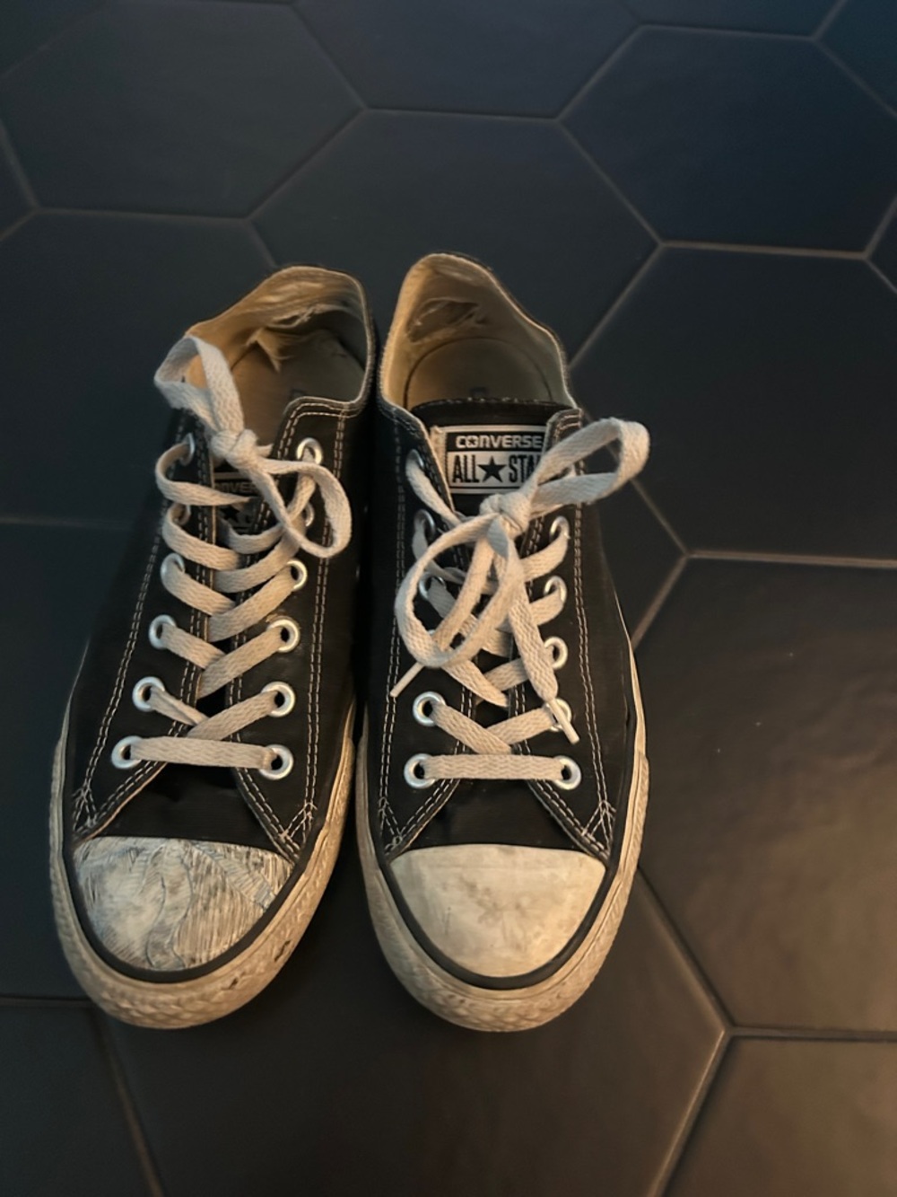 Converse Black Low-Top Sneakers